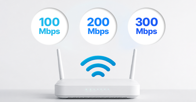 100 Mbps vs 200 Mbps vs 300 Mbps | Which Internet Speed is Best?