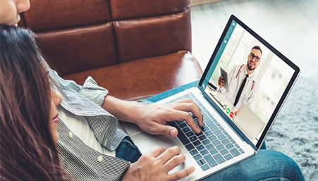 Take online consultations easily with this high speed broadband connection